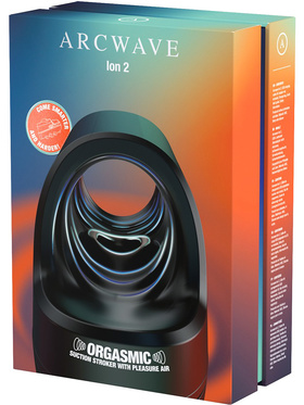 Arcwave: Ion 2, Suction Stroker with Pleasure Air