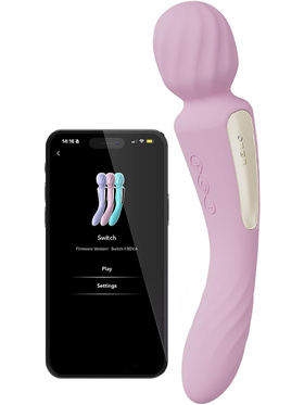 LELO: Switch, Double-Ended Wand Vibrator, pink