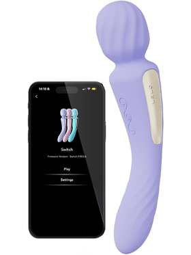 LELO: Switch, Double-Ended Wand Vibrator, purple