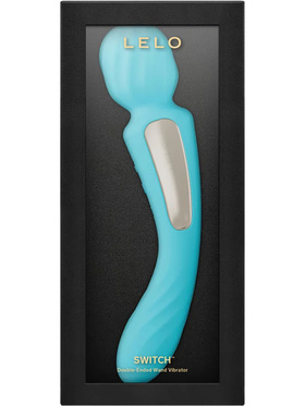LELO: Switch, Double-Ended Wand Vibrator, turquoise