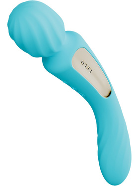 LELO: Switch, Double-Ended Wand Vibrator, turquoise