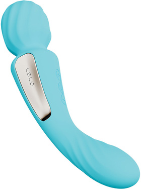 LELO: Switch, Double-Ended Wand Vibrator, turquoise