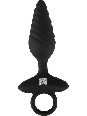 Anos: Twisted Butt Plug with Vibration