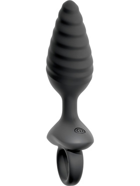 Anos: Twisted Butt Plug with Vibration