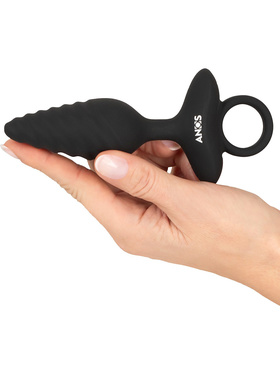 Anos: Twisted Butt Plug with Vibration