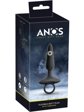 Anos: Flexible Butt Plug with Vibration