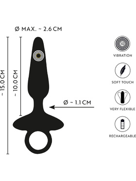 Anos: Flexible Butt Plug with Vibration