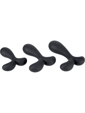 Anos: Butt Plug Training Set with Curved Tips