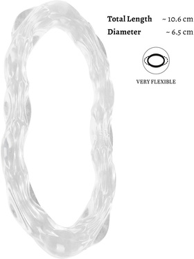 Beau Coeur: Parinor, Silicone Cock & Ball Ring