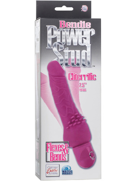 California Exotic: Bendie Stud Cliterrific Dildo Vibrator