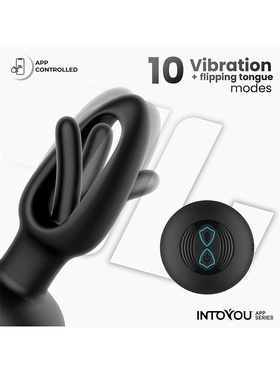 IntoYou: Zack, Flipping Tongue Anal Plug with App