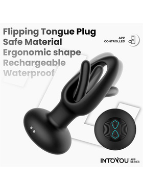 IntoYou: Zack, Flipping Tongue Anal Plug with App