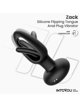 IntoYou: Zack, Flipping Tongue Anal Plug with App