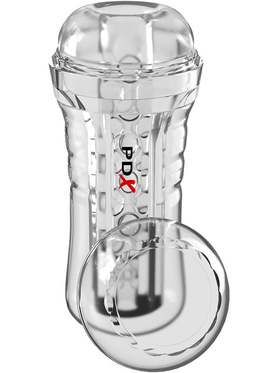 Pipedream PDX Elite: ViewTube Plus, See-Thru EZ-Grip Stroke