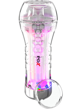 Pipedream PDX Elite: ViewTube XXL, See-Thru LED Stroker
