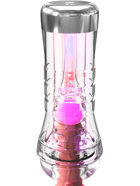 Pipedream PDX Elite: ViewTube XXL, See-Thru LED Stroker