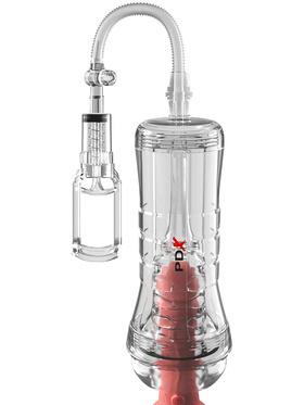 Pipedream PDX Elite: ViewTube Vac XXL, See-Thru Stroker with Pump