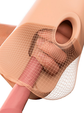 Pipedream PDX Plus: Double Pounder, Vibrating Squeeze Stroker