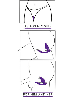 Sweet Smile: RC 2in1 Plug & Panty Vibe