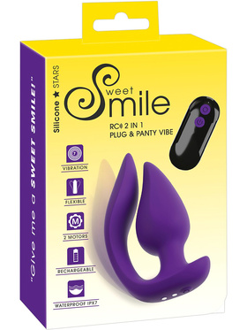 Sweet Smile: RC 2in1 Plug & Panty Vibe