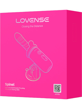Lovense: Spinel, Bluetooth Portable Thrusting Dildo