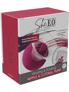 She.E.O: Vibrating & Rotating Nipple & Clitoral Pump