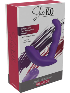 She.E.O: Anal Stimulator Vibrator