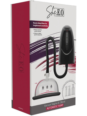 She.E.O: Vacuum Vagina & Clitoral Automatic Pump