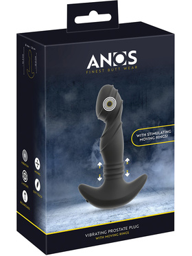Anos: Vibrating Prostate Plug with Moving Rings