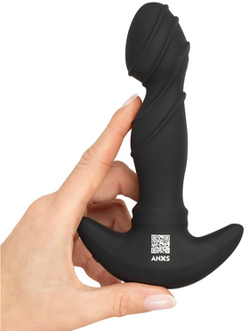 Anos: Vibrating Prostate Plug with Moving Rings