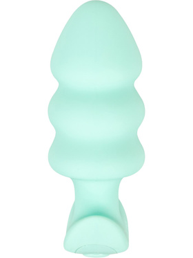 Cuties: Rippled Vibrating Mini Butt Plug