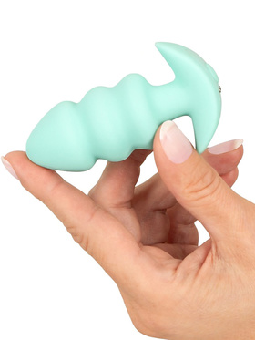 Cuties: Rippled Vibrating Mini Butt Plug