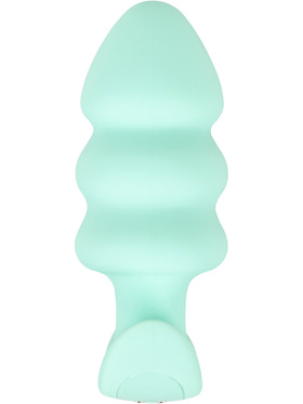 Cuties: Rippled Vibrating Mini Butt Plug