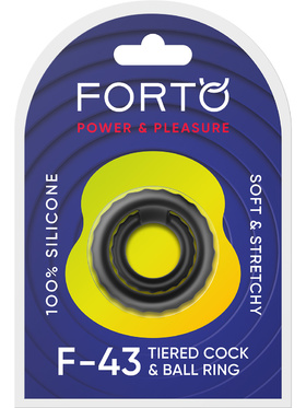 Forto: F-43 Tiered Cock & Ball Ring