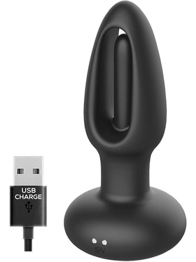 IntoYou: Sasha, Remote Vibrating Anal Plug with Flipping Tongue