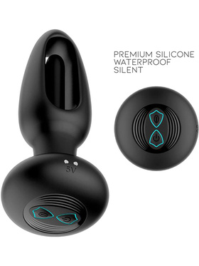 IntoYou: Sasha, Remote Vibrating Anal Plug with Flipping Tongue