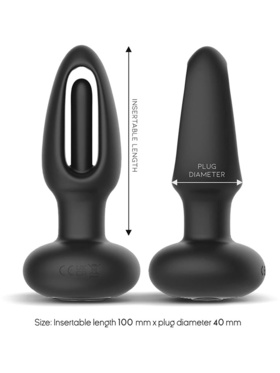 IntoYou: Sasha, Remote Vibrating Anal Plug with Flipping Tongue