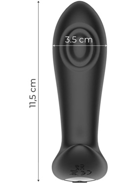 IntoYou: Milton, Dual Tapping Anal Plug with Remote