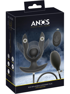 Anos: RC Inflatable Expander Plug with Vibration