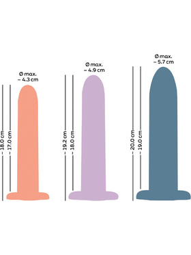 You2Toys: Three in a Row, Dildo Training Set XXL