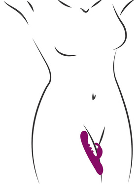 Javida: Vibrating & Knocking Rabbit Vibrator