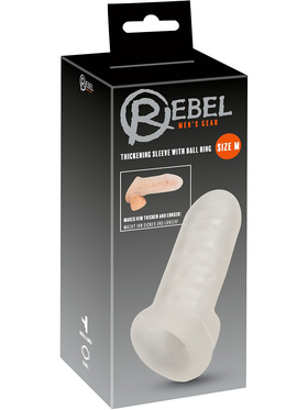 Rebel: Thickening Sleeve with Ball Ring, 16.5 cm