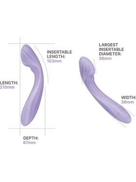 Svakom: Margot, App-Controlled Dual Motor G-spot Vibrator