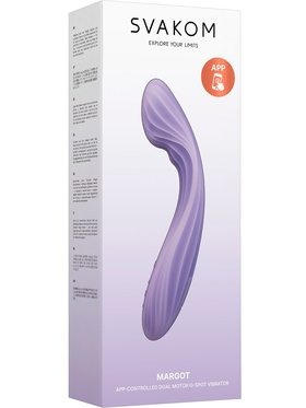 Svakom: Margot, App-Controlled Dual Motor G-spot Vibrator