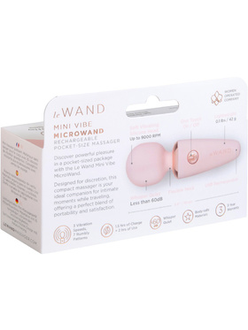 Le Wand: Mini Vibe Microwand, pink