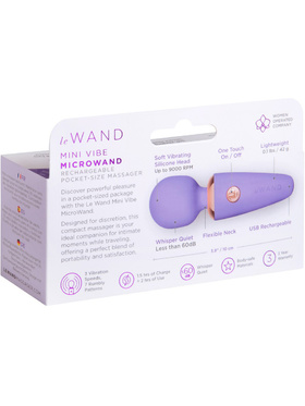 Le Wand: Mini Vibe Microwand, purple