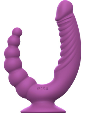 Teazers: Double Vibrator with Suction Cup 