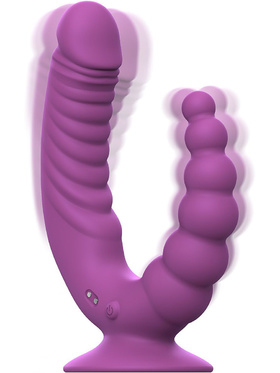 Teazers: Double Vibrator with Suction Cup 