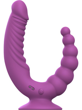 Teazers: Double Vibrator with Suction Cup 