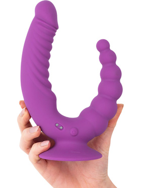 Teazers: Double Vibrator with Suction Cup 